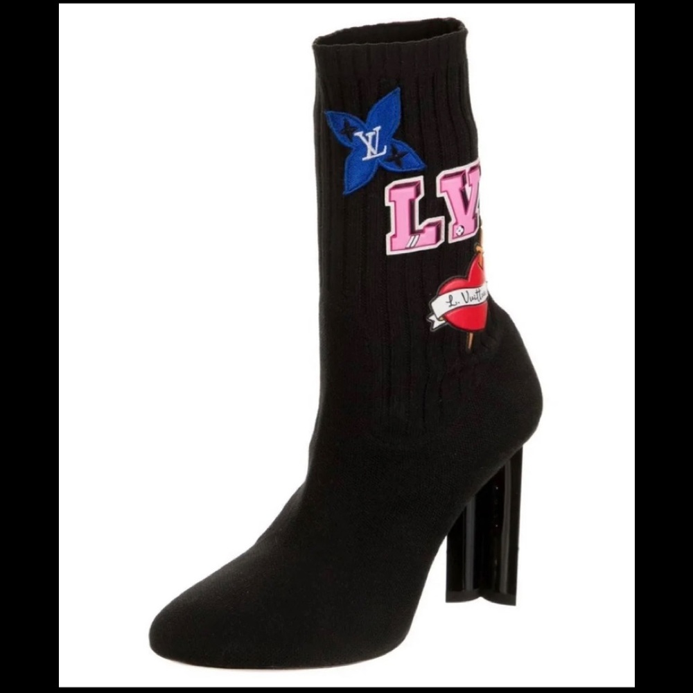 Authentic lv sock boots